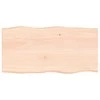 Stalviršis, 100x50x2cm, ąžuolo medienos masyvas, su gyvu kraštu