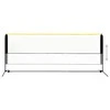 Reguliuojamas badmintono tinklas, 400x103x94–158cm, metalas