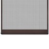 Tinklelis nuo vabzdžių durims, rudas, vyriais tvirtinamas, 100x215cm