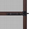 Tinklelis nuo vabzdžių durims, rudas, vyriais tvirtinamas, 100x215cm