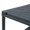 Sandėliavimo lentyna, juoda, 60x30x138cm, plastikas, 100kg