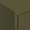 Sandėliavimo spintelė, alyvuogių žalia, 80x35x101,5cm, plienas