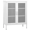 Sandėliavimo spintelė, baltos spalvos, 80x35x101,5cm, plienas