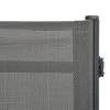 Sofa Saulės gultai, 2vnt., tekstilenas ir plienas