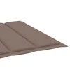 Saulės gulto čiužinukas, taupe spalvos, 200x70x3cm, audinys