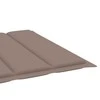 Saulės gulto čiužinukas, taupe spalvos, 200x60x3cm, audinys