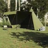 Šeimos palapinė, žalia, aštuonvietė, tipi, atspari vandeniui