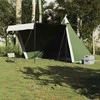 Šeimos palapinė, žalia, aštuonvietė, tipi, atspari vandeniui