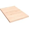 Sieninė lentyna, 40x60x2cm, neapdorotas ąžuolo masyvas