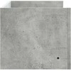 Sieninė lentyna, betono pilkos spalvos, 100x35x30,5cm, MDP