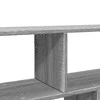 Sieninė lentyna, pilka ąžuolo, 100x25x50cm, apdirbta mediena