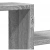 Sieninė lentyna, pilka ąžuolo, 104x15x49cm, apdirbta mediena