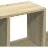 Sieninė lentyna, sonoma ąžuolo, 100x20x53cm, apdirbta mediena