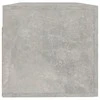 Sieninė spintelė, betono pilka, 100x36,5x35cm, apdirbta mediena