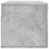 Sieninė spintelė, betono pilka, 100x36,5x35cm, apdirbta mediena