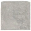 Sieninė spintelė, betono pilka, 100x36,5x35cm, apdirbta mediena