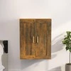 Sieninė spintelė, dūminio ąžuolo, 69,5x32,5x90cm, mediena
