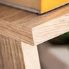 TV staliukas Sieninė TV sekcija su LED šviesomis, Sonoma ąžuolo mediena