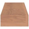 Sieninės lentynos, 2vnt., 110x15x4cm, tikmedžio masyvas
