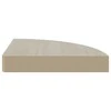 Sieninės lentynos, 2vnt., baltos/ąžuolo, 35x35x3,8cm, MDF