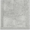 Sieninės lentynos, 2vnt., betono, 75x16,5x16,5cm, mediena