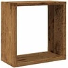 Sieninės lentynos, 4vnt., medienos, 30x15x30cm, mediena