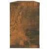 Sieninės lentynos, 6vnt., dūminio ąžuolo, 60x15x23cm, mediena