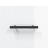 Sieninės naktinės spintelės, 2vnt., baltos, 35x35x20cm