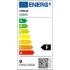 Sieniniai LED lauko šviestuvai, 2vnt., juodi, 3W, kvadratiniai
