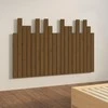 Lova Sieninis galvūgalis, medaus rudas, 127,5x3x80cm, pušies masyvas