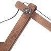 Sieninis šviestuvas, žalvario spalvos, apskritas, E27