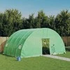 Šiltnamis su plieno rėmu, žalios spalvos, 6x4x2,85m, 24m²