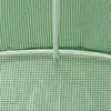 Šiltnamis su plieno rėmu, žalios spalvos, 16x5x2,3m, 80m²