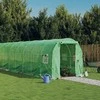 Šiltnamis su plieno rėmu, žalios spalvos, 20x2x2m, 40m²