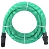 Siurbimo žarna su PVC jungtimis, žalios spalvos, 1", 10m, PVC