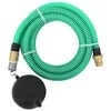 Siurbimo žarna su žalvarinėmis jungtimis, žalia, 1,1", 3m, PVC