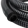Siurbimo žarna su žalvarinėmis jungtimis, juoda, 1,1", 4m, PVC