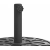 Skėčio nuo saulės pagrindas 38/48mm skersmens stulpams, 25kg