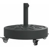 Skėčio nuo saulės pagrindas su ratukais 38/48mm stulpams, 27kg