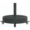 Skėčio nuo saulės pagrindas su ratukais 38/48mm stulpams, 27kg