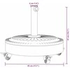 Skėčio nuo saulės pagrindas su ratukais 38/48mm stulpams, 27kg