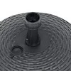 Skėčio pagrindas, antracito, 20l, ratano imitacijos plastikas