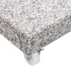 Skėčio pagrindas, pilkos spalvos, granitas, 30kg, kvadratinis