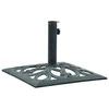Skėčio pagrindas, žalios spalvos, 12kg, 49cm, ketus