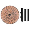 Skėčio stovas, terakota spalvos, apskritas, 12kg