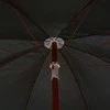 Sodo skėtis nuo saulės su plieniniu stulpu, antracito, 240cm
