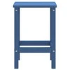 Sodo Adirondack staliukas, mėlynos spalvos, 38x38x46cm, HDPE