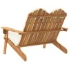 Sodo adirondack suoliukas su pagalvėlėmis, 126cm, akacija