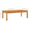 Lauko baldų komplektas Sodo baldų komplektas su pagalvėmis, 5 dalių, akacijos masyvas