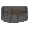 Sodo baldų uždangalai, 2vnt., 230x90cm, 10 kilpučių, apskriti